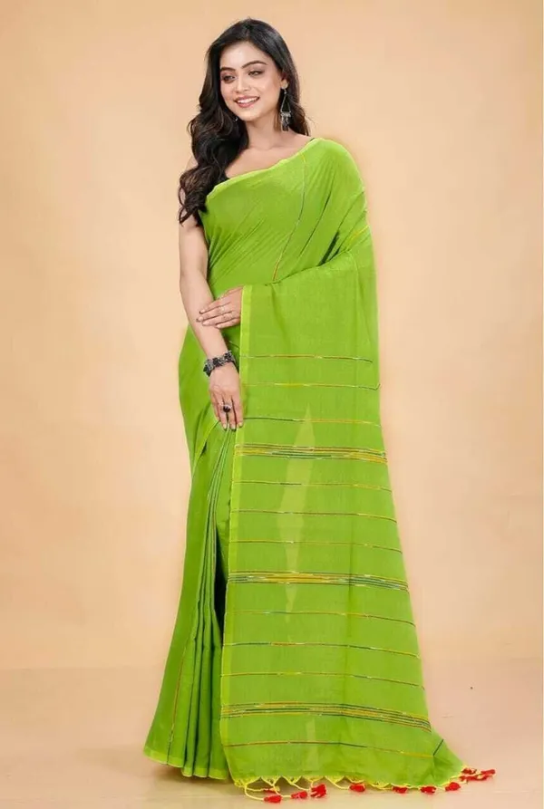Green_Printed_Premium_Saree_For_Women
