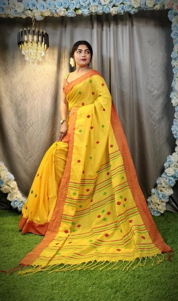 Grey_Striped_Premium_Saree_For_Women