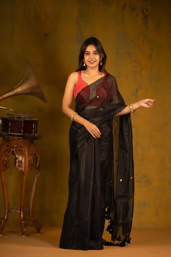 Black_Printed_Premium_Saree_For_Women