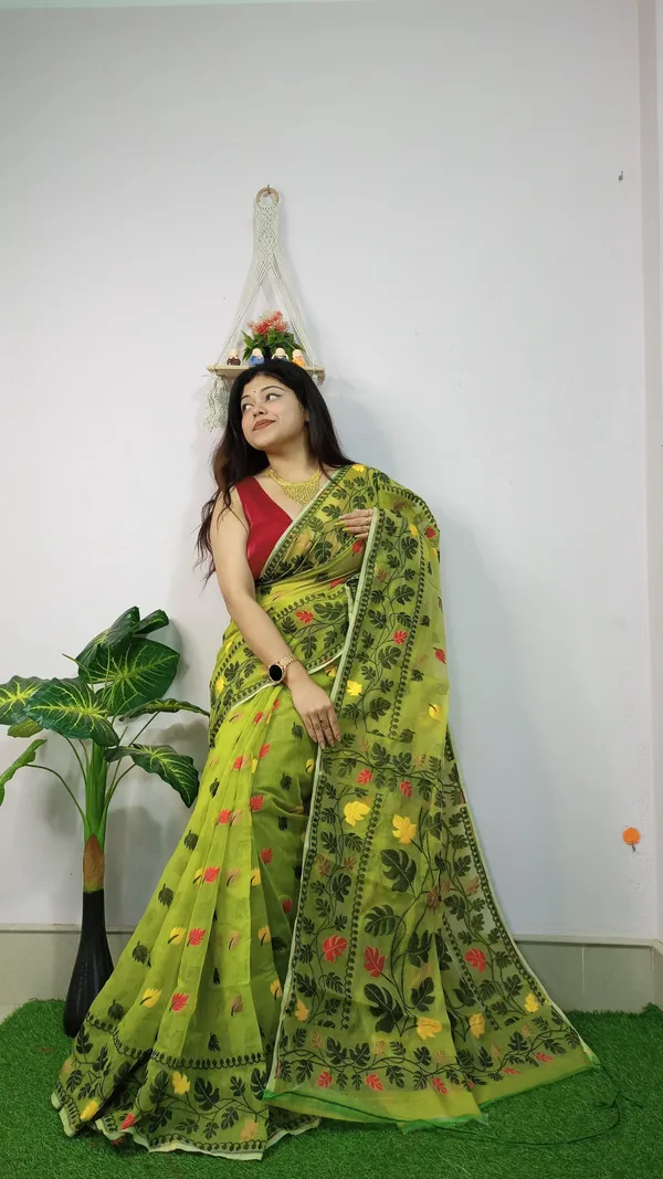Multicolor_Woven_Premium_Saree_For_Women