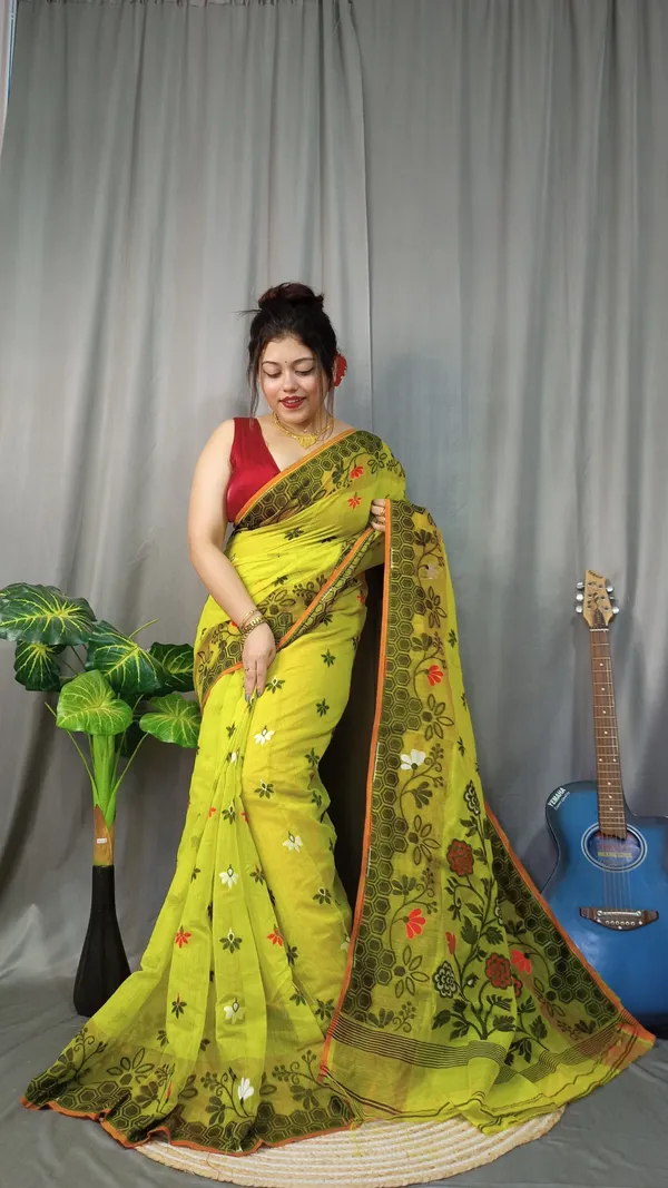 Multicolor_Woven_Premium_Saree_For_Women