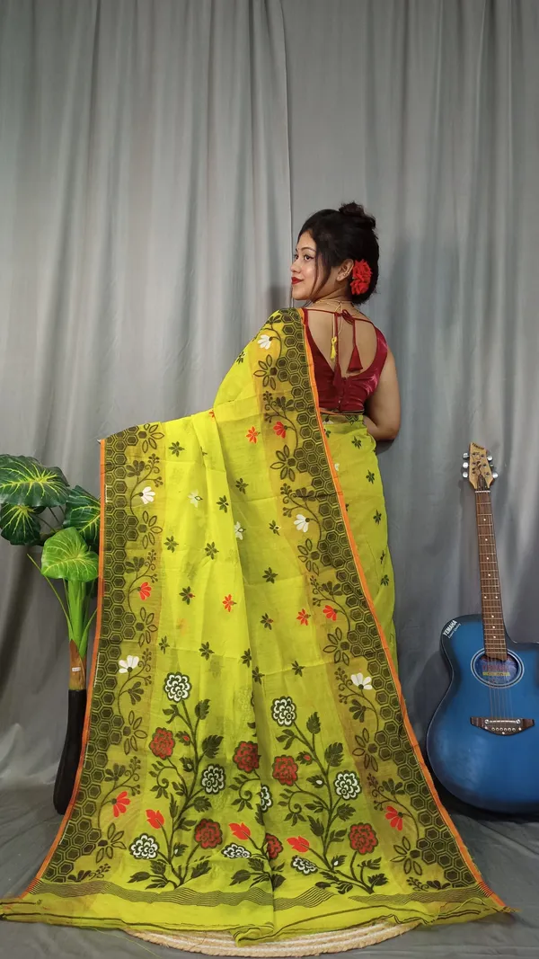 Multicolor_Woven_Premium_Saree_For_Women
