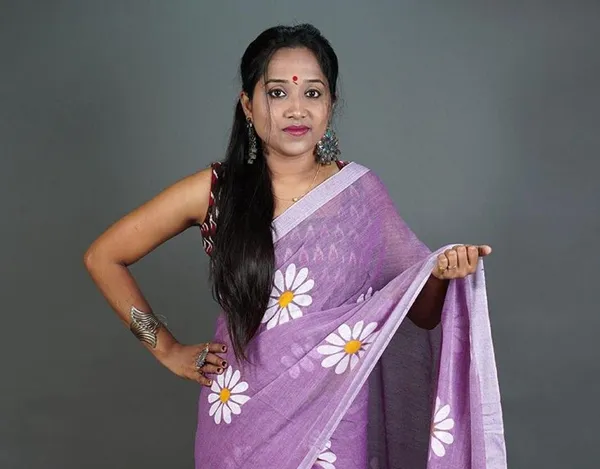 Purple_Embroidered_Premium_Saree_For_Women