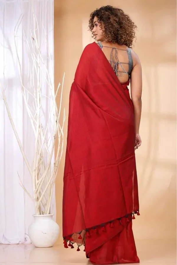 Red_Printed_Premium_Saree_For_Women
