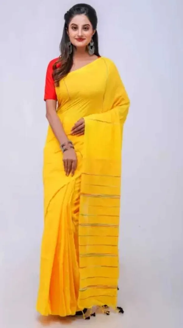 Yellow_Color_Premium_Saree_For_Women
