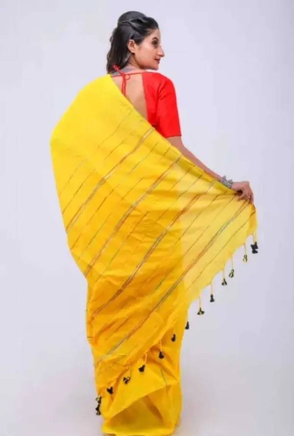 Yellow_Color_Premium_Saree_For_Women