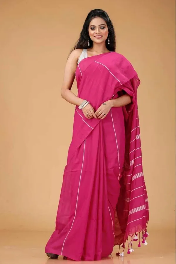 Pink_Self_Design_Premium_Saree_For_Women
