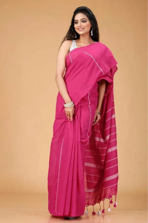 Pink_Self_Design_Premium_Saree_For_Women