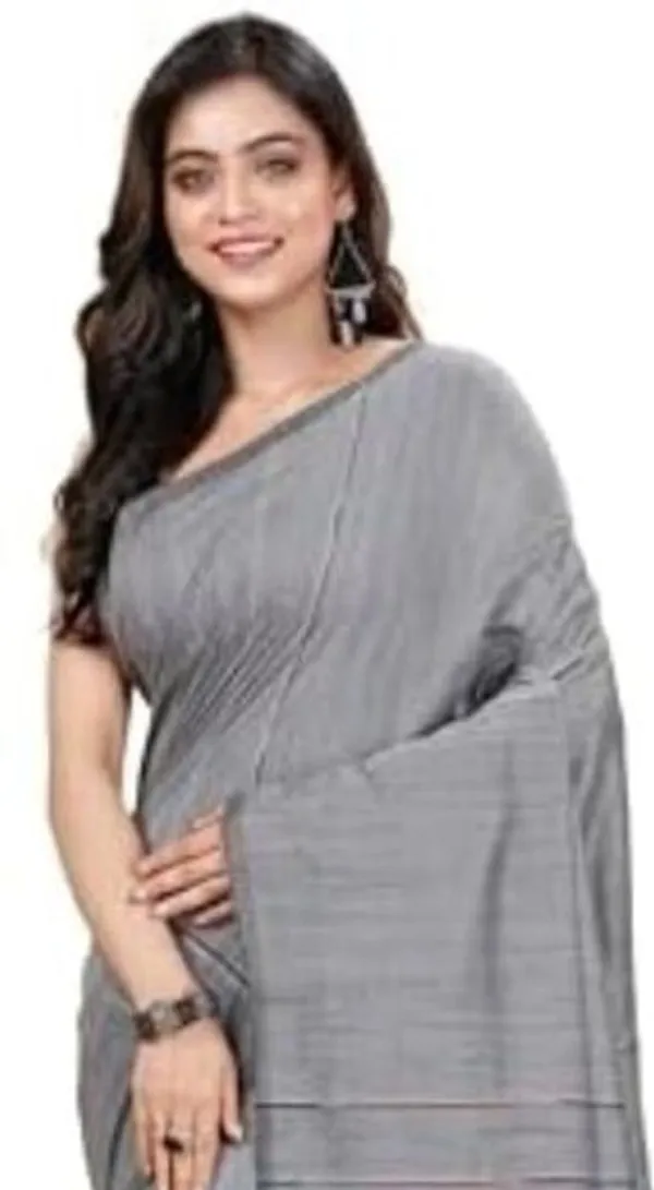 Grey_Embroidered_Premium_Saree_For_Women