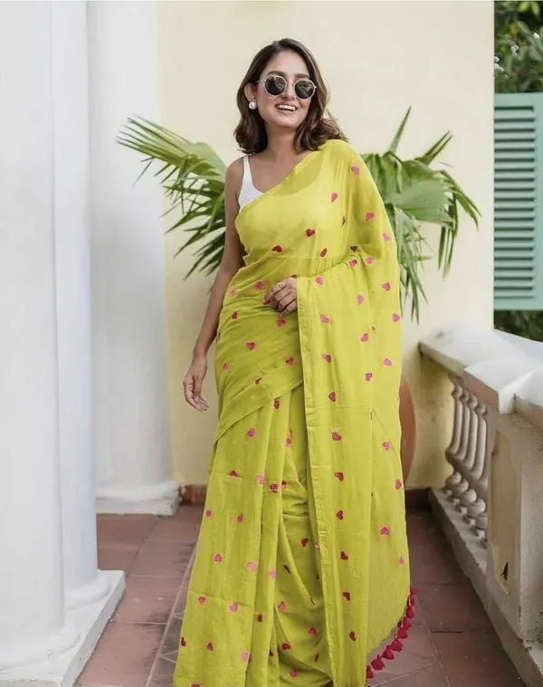 Multicolor_Solid_And_Plain_Premium_Saree_For_Women