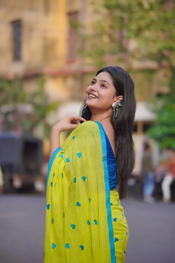 Light_Green_And_Blue_Digital_Print_Premium_Saree_For_Women