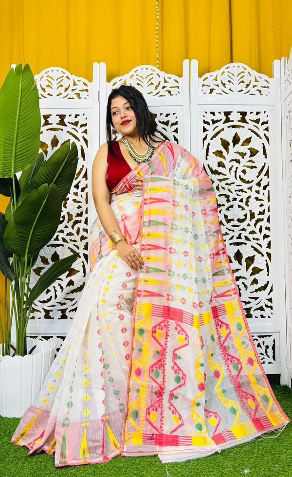 Multicolor_Solid_And_Plain_Premium_Saree_For_Women