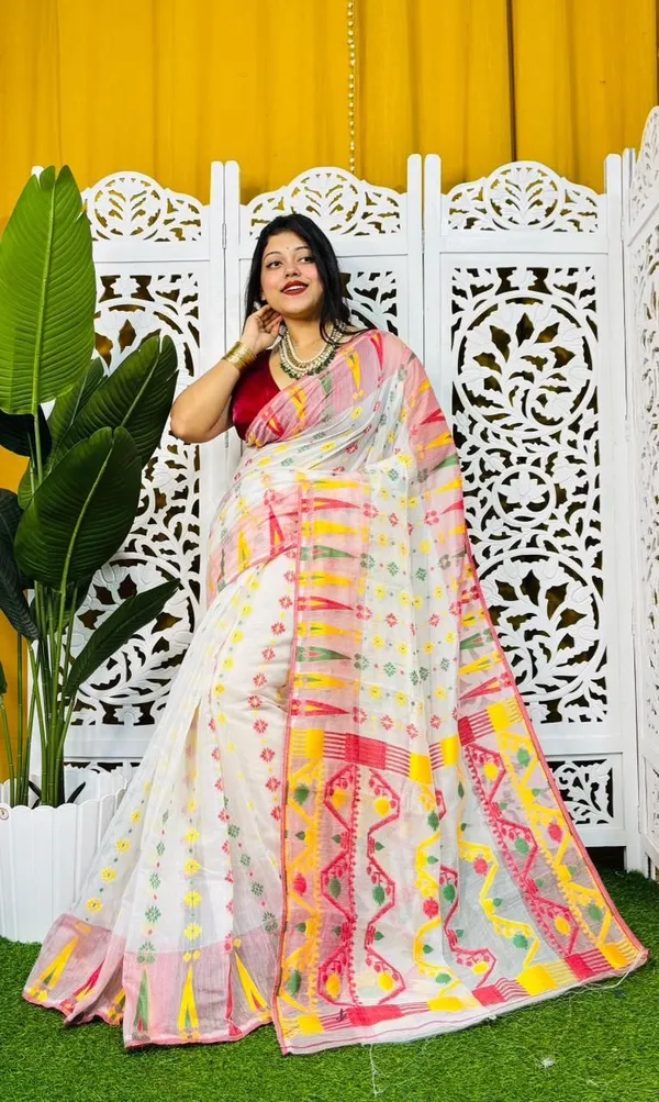 Multicolor_Solid_And_Plain_Premium_Saree_For_Women