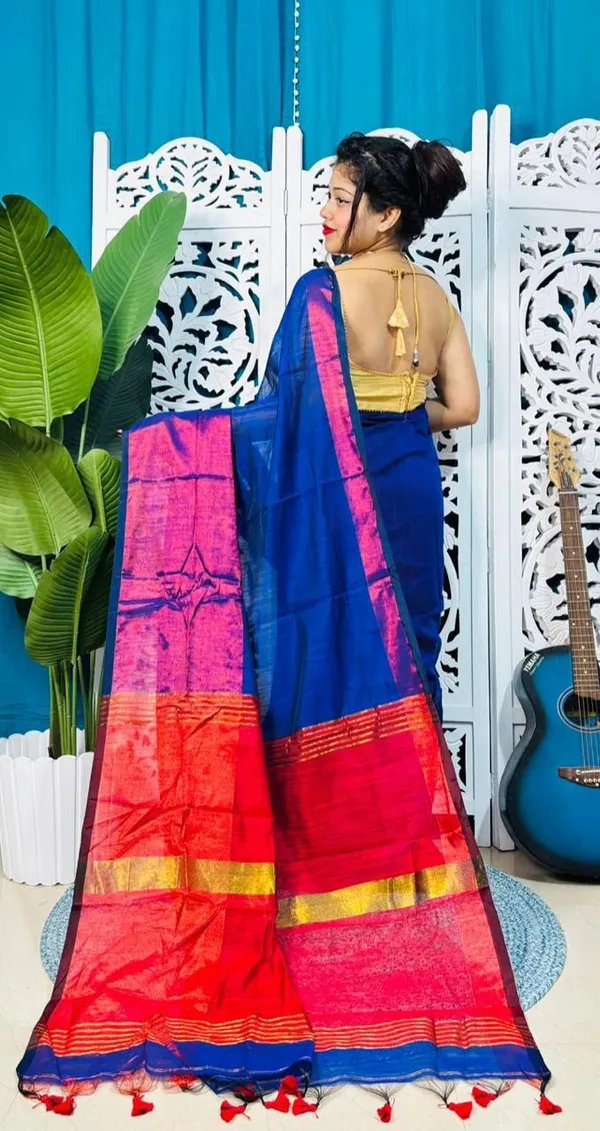 Multicolor_Embroidered_Premium_Saree_For_Women