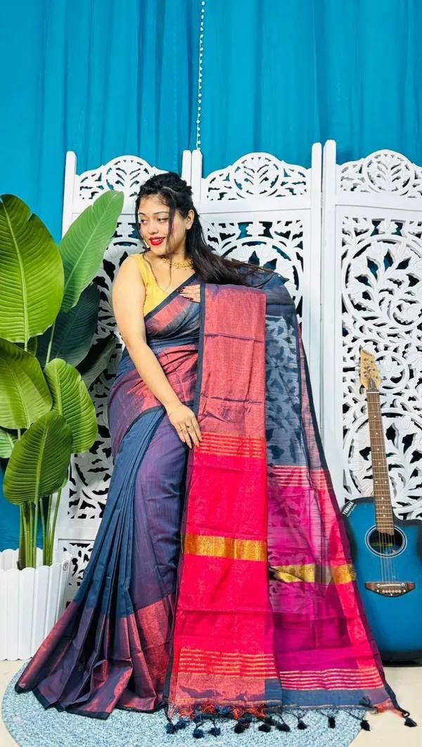 Multicolor_Digital_Print_Premium_Saree_For_Women