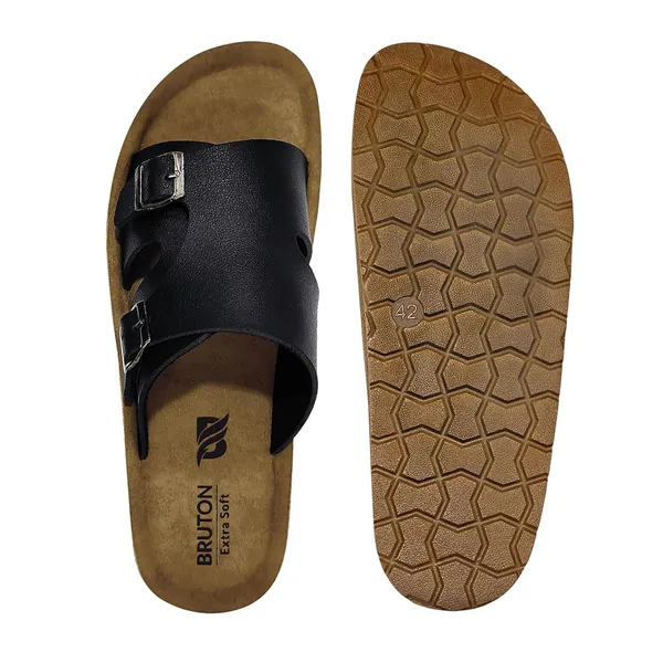 Bruton_Stylish_Men_S_Sandals_Comfortable_Lightweight_Anti_Skid_Pu_Material_Casual_For_Office_Daily_Use