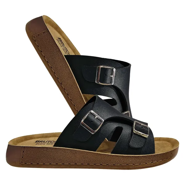 Bruton_Stylish_Men_S_Sandals_Comfortable_Lightweight_Anti_Skid_Pu_Material_Casual_For_Office_Daily_Use