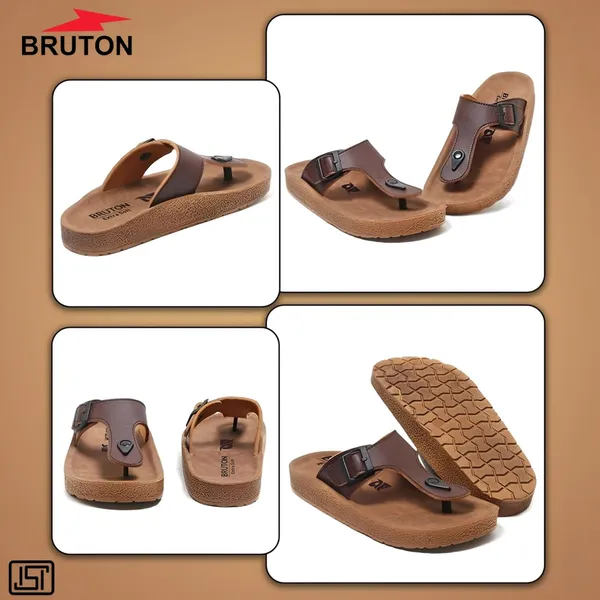 Bruton_Stylish_Men_S_Slippers_Comfortable_Lightweight_Anti_Skid_Pu_Material_Casual_Footwear_For_Office_Daily_Use