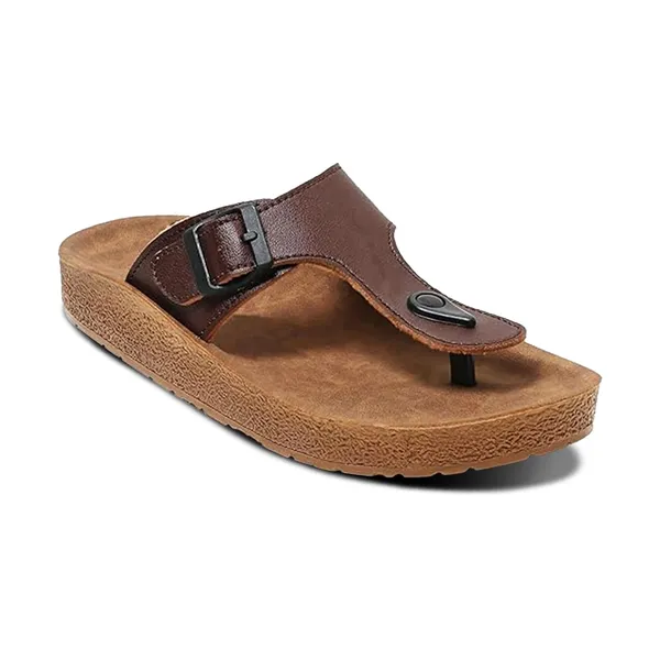 Bruton_Stylish_Men_S_Slippers_Comfortable_Lightweight_Anti_Skid_Pu_Material_Casual_Footwear_For_Office_Daily_Use