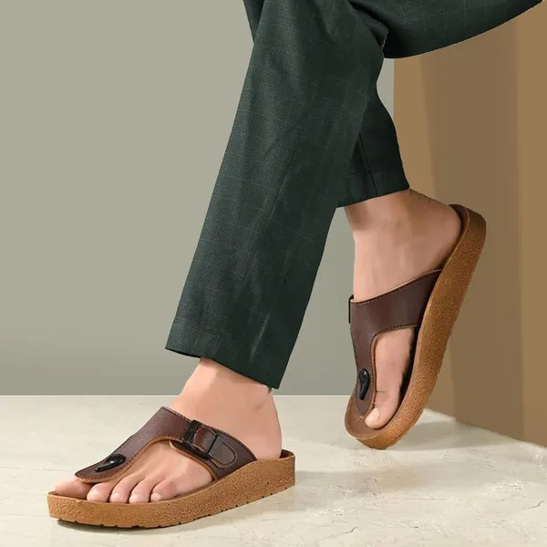 Bruton_Stylish_Men_S_Flip_Flop_Comfortable_Lightweight_Anti_Skid_Pu_Material_Casual_Footwear_For_Office_Daily_Use
