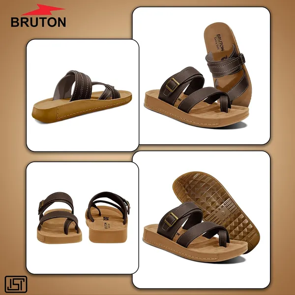 Bruton_Stylish_Men_S_Sandals_Comfortable_Lightweight_Anti_Skid_Pu_Material_Casual_Footwear_For_Office_Daily_Use