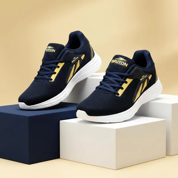 Bruton_Golden_Edge_Wo_5001_Eva_Lite_Casual_Sneaker_Breathable_Mesh_Lace_Up_Sneakers_For_Women_Blue