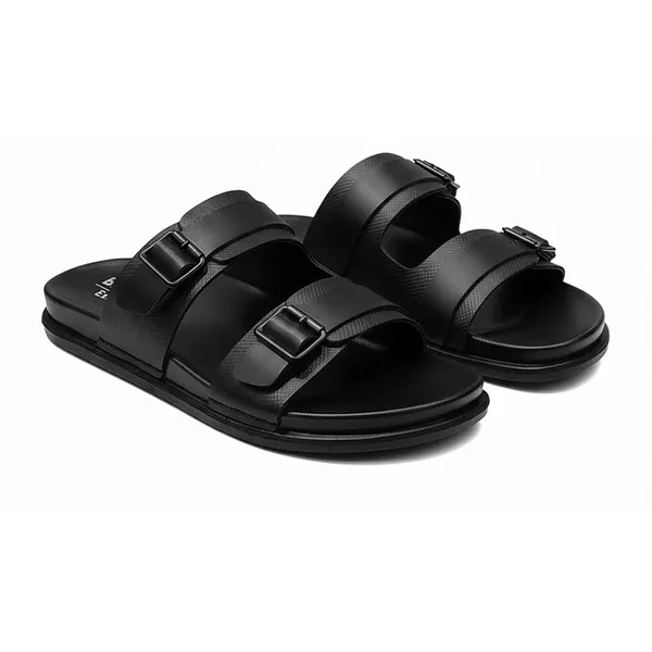 Bruton_1135_Men_S_Double_Strap_Buckle_Sliders_Comfortable_Soft_Cushion_Slip_On_Slippers_Lightweight_Anti_Skid_Casual_For_Daily_Wear_Office_Outdoor_Use