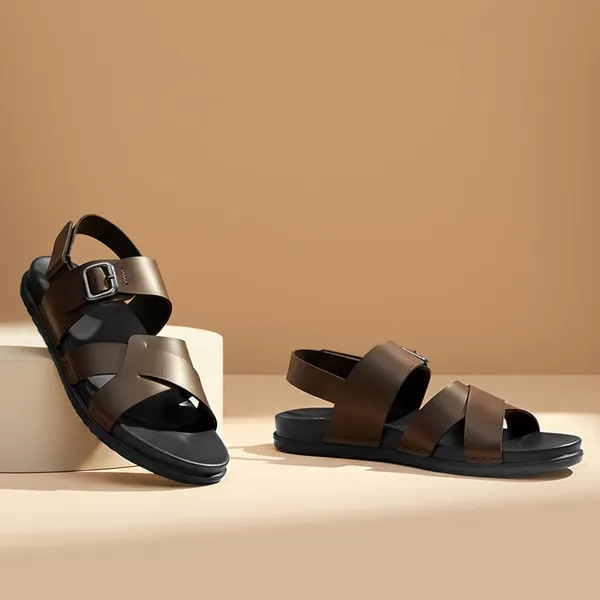 Bruton_Stylish_Men_S_Sandals_Comfortable_Lightweight_Pu_Casual_Footwear_For_Office_Daily_Use