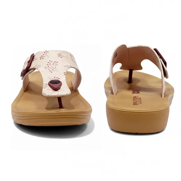 Bruton_Stylish_Women_S_Sandals_Comfortable_Lightweight_Anti_Skid_Pu_Material_Casual_Footwear_For_Office_Daily_Use