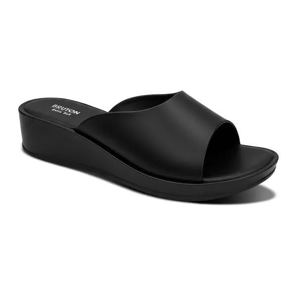 Bruton_Stylish_Women_S_Sandals_Comfortable_Lightweight_Anti_Skid_Pu_Material_Casual_Footwear_For_Office_Daily_Use