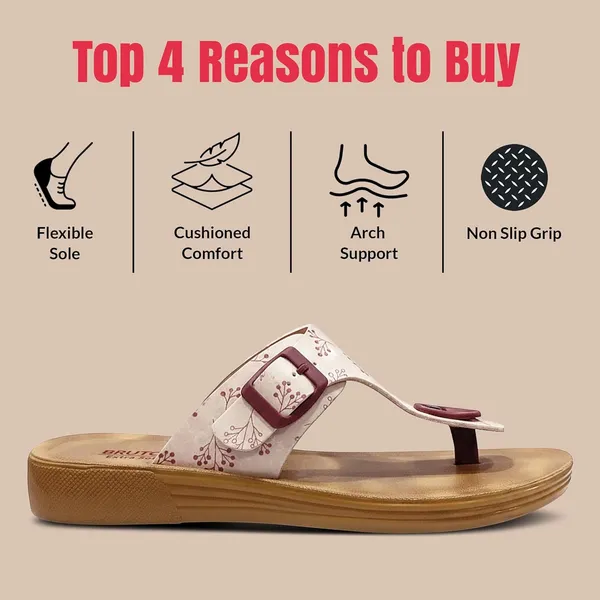 Bruton_Stylish_Women_S_Flip_Flop_Comfortable_Lightweight_Anti_Skid_Pu_Material_Casual_Footwear_For_Office_Daily_Use