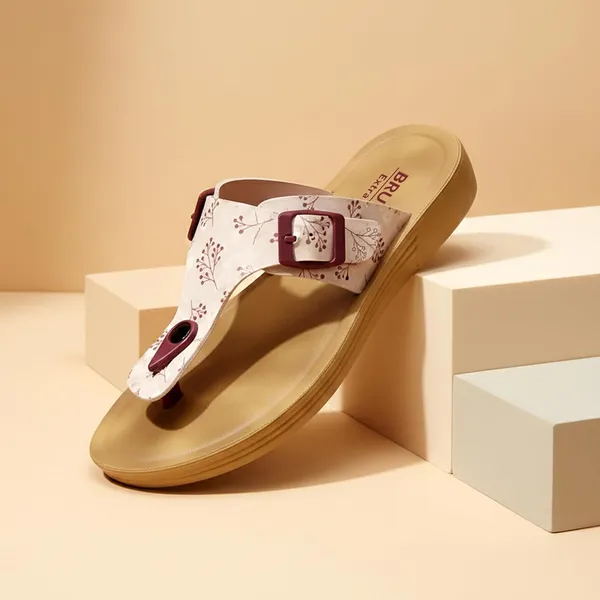 Bruton_Stylish_Women_S_Flip_Flop_Comfortable_Lightweight_Anti_Skid_Pu_Material_Casual_Footwear_For_Office_Daily_Use