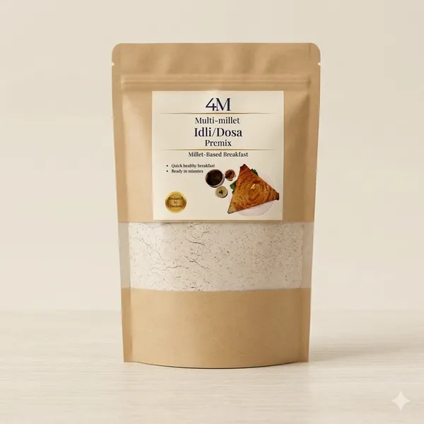 Idli/Dosa_Premix_-_Millet-Based_Breakfast_Mix_(Pack_Of_4)