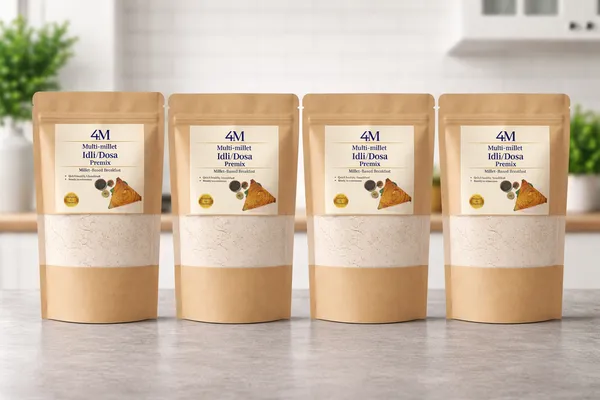 Idli/Dosa_Premix_-_Millet-Based_Breakfast_Mix_(Pack_Of_4)