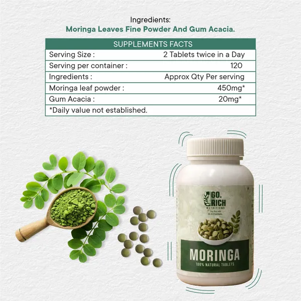 Moringa_100%_Natural_Tablets_120S