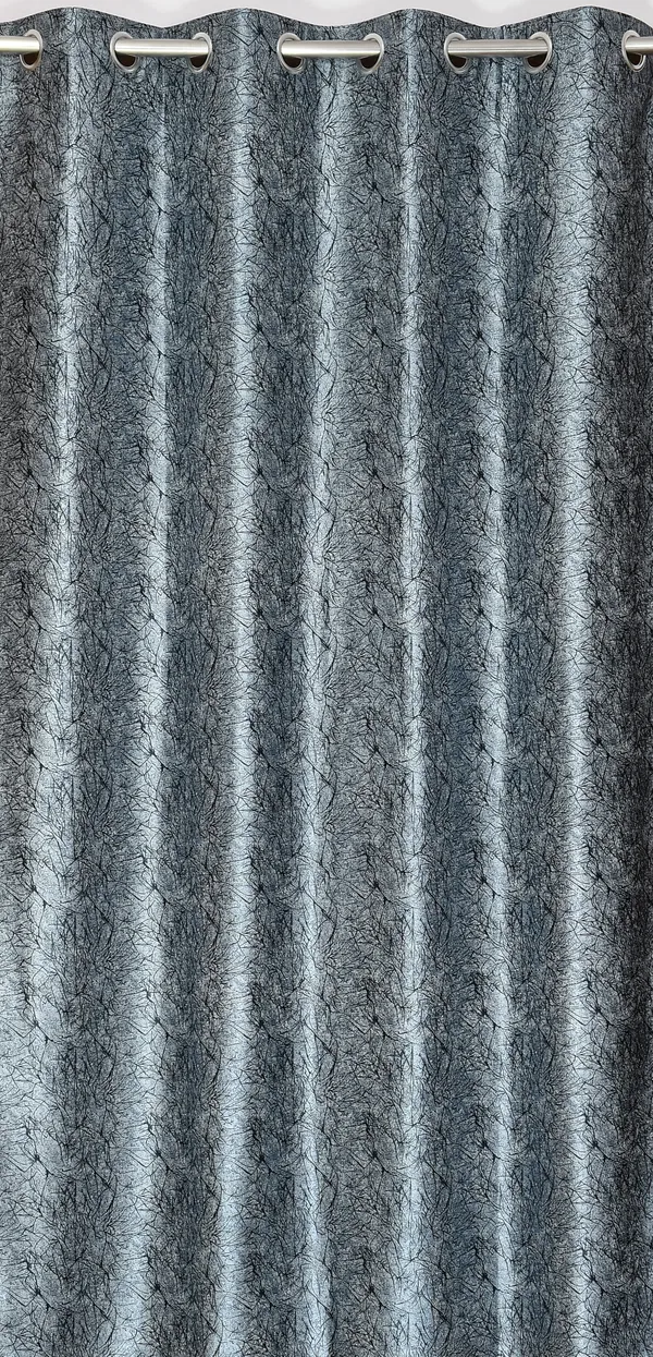 Palm_Leaf_Print_Eyelet_Curtain_-_Grey_&_White_Tropical_Pattern_Door_Window_Curtain