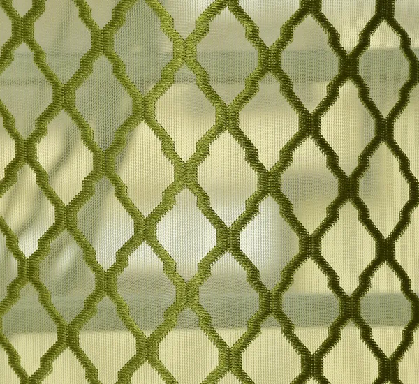 Olive_Green_Textured_Sheer_Curtain_With_Grommet_Top_-_Set_Of_2_Panels