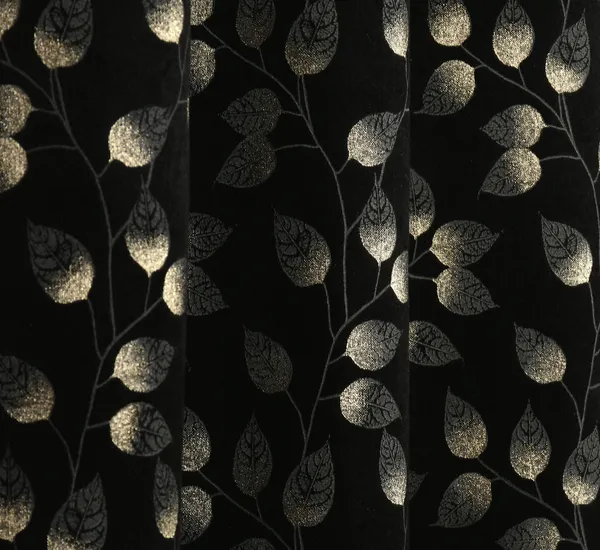Black_Metallic_Dot_Print_Grommet_Curtain_Set_-_Set_Of_2_Panels