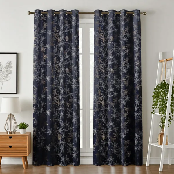 Floral_Print_Blackout_Curtains_-_Set_Of_2_Panels_With_Grommets