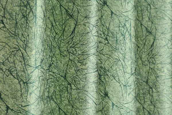 Green_Botanical_Print_Grommet_Curtains_With_Abstract_Branch_Pattern