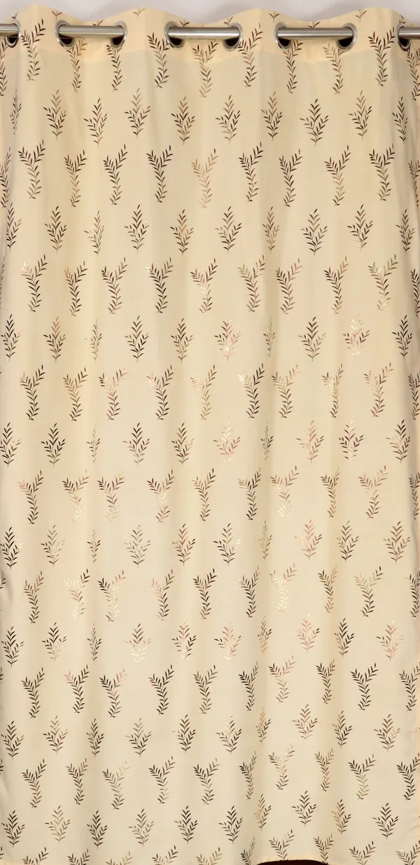 Beige_Botanical_Print_Eyelet_Curtains_-_Set_Of_2_Panels