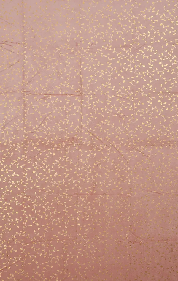 Pink_Floral_Gold_Foil_Curtain_Panel_With_Grommet_Top