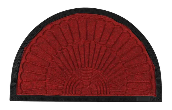Red_Semi-Circle_Entrance_Doormat_With_Black_Border