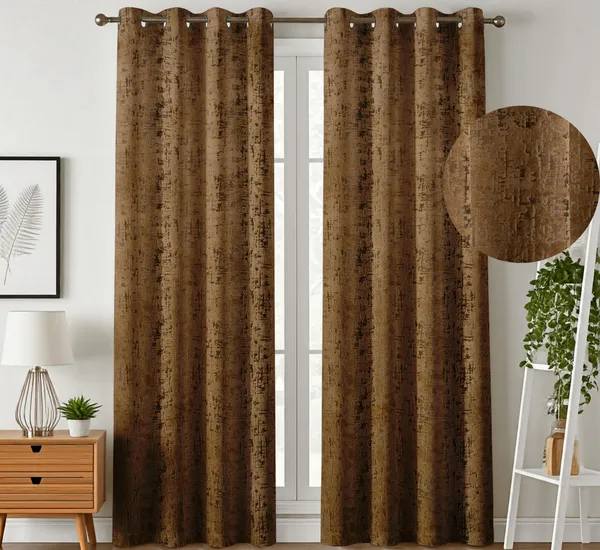 Premium_Textured_Brown_Grommet_Curtain_Panels_-_Set_Of_2_