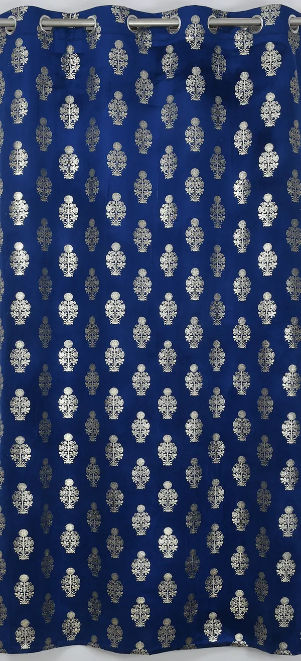 Royal_Blue_Damask_Pattern_Blackout_Curtains_With_Eyelet_Rings_-_Set_Of_2_Panels