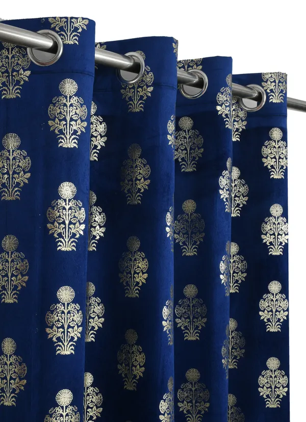 Royal_Blue_Damask_Pattern_Blackout_Curtains_With_Eyelet_Rings_-_Set_Of_2_Panels