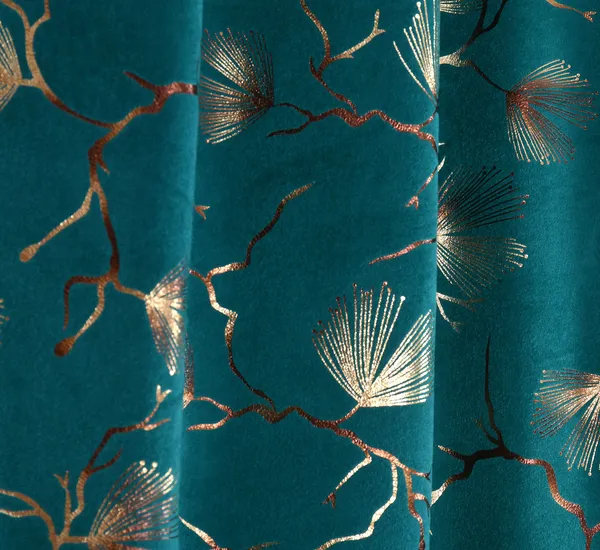 Teal_Floral_Embroidered_Grommet_Curtain_Set_-_Pack_Of_4