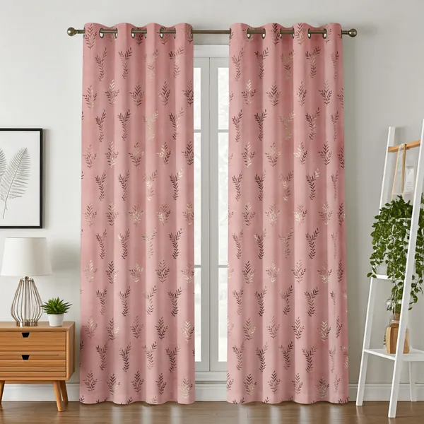 Pink_Floral_Embroidered_Velvet_Curtains_With_Metal_Grommets