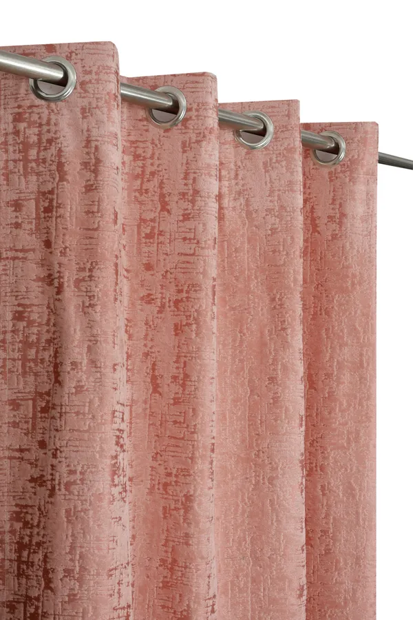 Distressed_Pink_Velvet_Blackout_Curtains_With_Grommets_(Set_Of_2)