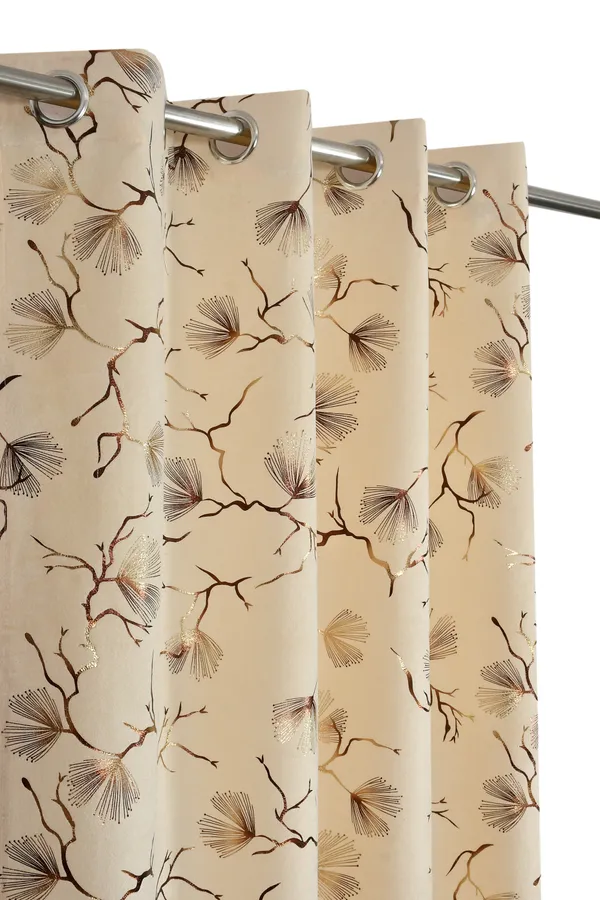 Floral_Embroidered_Grommet_Curtains_-_Set_Of_2_Panels_(Cream/Beige)